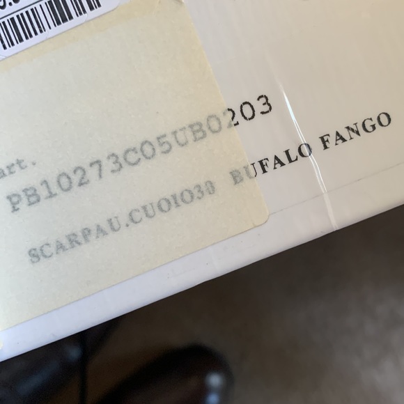 NWT Men's POLLINI Brown Real Leather Handmade Lace Up Shoes - Picture 10 of 10